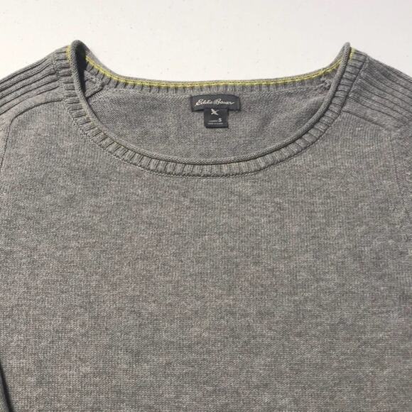 EDDIE BAUER Women’s Small Gray Cotton Sweater - Picture 1 of 4